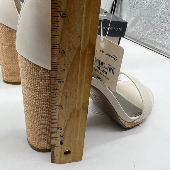 Worthington Womens Lynch Heeled Sandals Ivory Size 10M - Picture 6 of 16